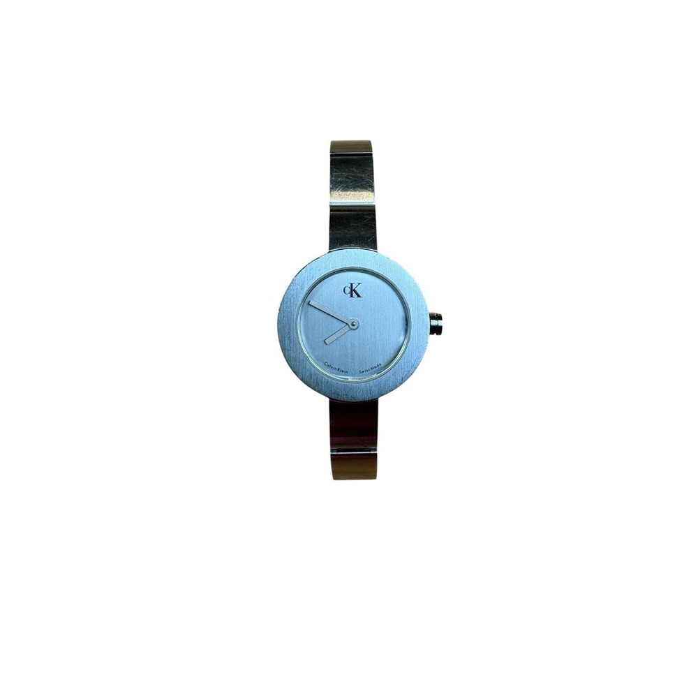 Calvin Klein Women's Bracelet Watch Stainless Steel K6121 Swiss Made NOT TESTED